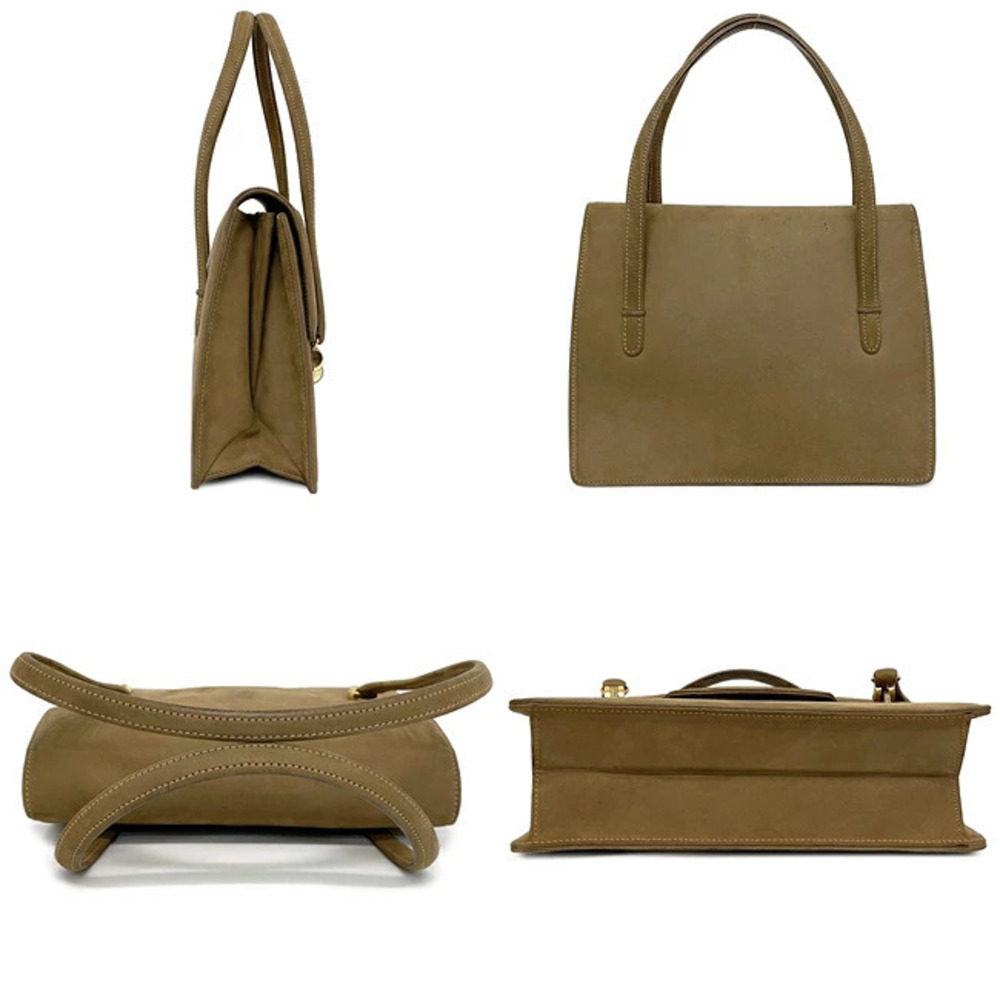 Gucci Bag Clutch Suede Hysteria Gold Handbag Beige Flap